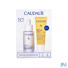 Afbeelding in Gallery-weergave laden, Caudalie Vinoperfect&zonnepr. Serum Set 2025 2prod