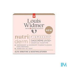 Afbeelding in Gallery-weergave laden, Widmer Nutriderm Pigmacare Dagcr Uv50 Parf 50ml