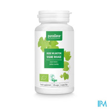 Afbeelding in Gallery-weergave laden, Purasana Rode Wijnstok 300mg Bio V-caps 120