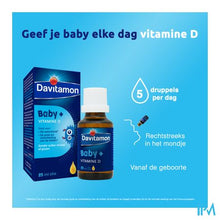 Afbeelding in Gallery-weergave laden, Davitamon Baby Vitamine D Olie 25ml