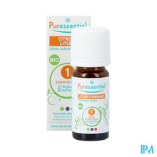 Afbeelding in Gallery-weergave laden, Puressentiel Eo Citroen Litsea Bio 10ml