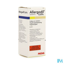Afbeelding in Gallery-weergave laden, Allergodil 0,05% Pi Pharma Oogdruppels 6ml Pip