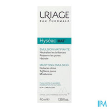 Load image into Gallery viewer, Uriage Hyseac Mat Gel Creme Tube 40ml