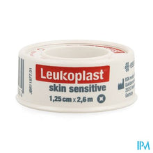 Load image into Gallery viewer, Leukoplast Skin Sensitive Deksel 1,25cmx2,6m