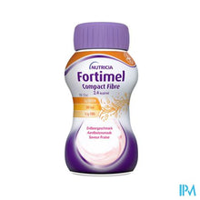 Charger l'image dans la galerie, Fortimel Compact Fiber 2.4kcal Aardbei 4x125ml