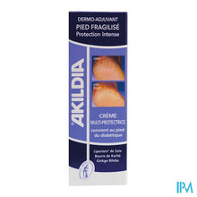 Load image into Gallery viewer, Akileine Akildia Cr Pieds Diabetisch 75ml 103501