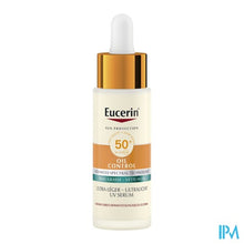 Afbeelding in Gallery-weergave laden, Eucerin Sun Oil Control Ultralicht Ser.spf50+30ml