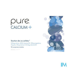 Afbeelding in Gallery-weergave laden, Pure Calcium+ Kauwtabl 90