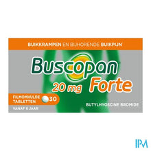 Load image into Gallery viewer, Buscopan Forte 20mg Filmomh Tabl 30