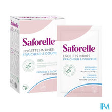 Load image into Gallery viewer, Saforelle Lingettes Flushable 10