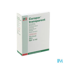 Afbeelding in Gallery-weergave laden, Curapor Transparant Steriel 10cmx 8cm 25 13102