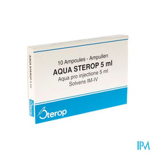 Load image into Gallery viewer, Aqua Sterop Pour Inj Solvens Amp 10 X 5ml