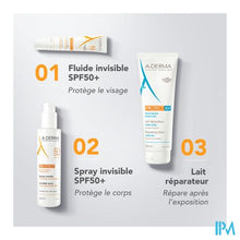 Load image into Gallery viewer, Aderma Protect Spray Spf50+ 200ml