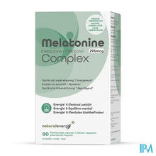 Charger l'image dans la galerie, Melatonine Complex 295mcg V-caps 90 Natural Energy