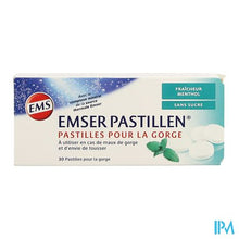 Afbeelding in Gallery-weergave laden, Emser Pastille Menthol Zs 30