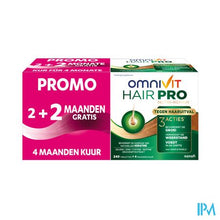 Charger l'image dans la galerie, Omnivit Hair Pro Nutri Repair Comp 120+120 Promo