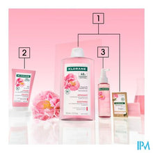 Charger l'image dans la galerie, Klorane Capil. Sh Pioenroos Bio 100ml