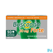 Afbeelding in Gallery-weergave laden, Buscopan Forte 20mg Filmomh Tabl 50