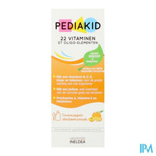 Charger l'image dans la galerie, Pediakid 22 Vitamines & Oligo Elements Fl 125ml