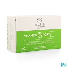 Afbeelding in Gallery-weergave laden, Alfa Vitamine K2 D3 Forte Softgel 60