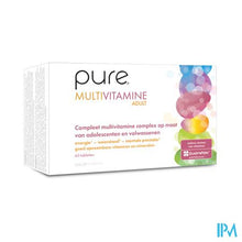 Charger l'image dans la galerie, Pure Multivitamine Adult Tabl 60