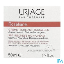Afbeelding in Gallery-weergave laden, Uriage Roseliane Creme Rijk A/roodheid Pot 50ml
