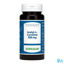 Charger l'image dans la galerie, Acetyl l Carnithine 500mg Caps 60 Bonusan