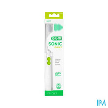 Afbeelding in Gallery-weergave laden, Gum Sonic Daily Batterij Tandenborstel Wit