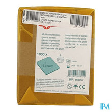 Load image into Gallery viewer, Noba Gaaskompres 5x 5cm Vrac 1000 9300200