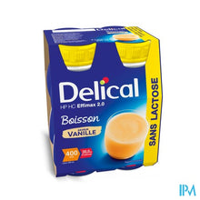 Afbeelding in Gallery-weergave laden, Delical Effimax 2.0 Vanille 4x200ml