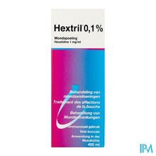 Afbeelding in Gallery-weergave laden, Hextril 0,1% Mondspoeling 400ml