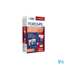 Load image into Gallery viewer, Forcapil Ontdekkingspack Caps 2x60+sh 200ml Grat.