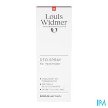 Afbeelding in Gallery-weergave laden, Widmer Deo Spray Antiperspirant 75ml