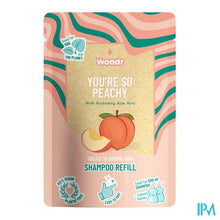 Afbeelding in Gallery-weergave laden, Wondr Shampoo You Are So Peachy Refill 40g