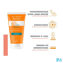 Charger l'image dans la galerie, Avene Zon Spf50+ Cleanance 50ml