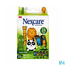 Afbeelding in Gallery-weergave laden, Nexcare 3m Happy Kids Dieren Pleister 20 N0920an