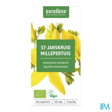 Load image into Gallery viewer, Purasana Vegan Sint Janskruid Bio V-caps 120x230mg