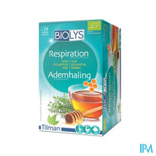 Load image into Gallery viewer, Biolys Tijm Eucalyptus Honing Zakje 24