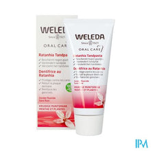 Afbeelding in Gallery-weergave laden, Weleda Tandpasta Ratanhia Roos 75ml