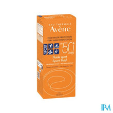 Afbeelding in Gallery-weergave laden, Avene Zon Spf50+ Fluide Sport 100ml