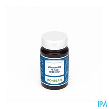 Afbeelding in Gallery-weergave laden, Vitamine D3 75mcg/ 3000 Ie Softcaps 120 Bonusan