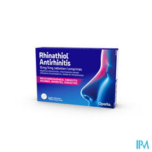 Load image into Gallery viewer, Rhinathiol Antirhinitis Tabl 40