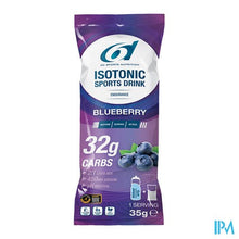 Load image into Gallery viewer, 6d Isotonic Sports Drink Blueberry Pdr Zakje14x35g