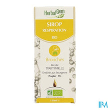 Afbeelding in Gallery-weergave laden, Herbalgem Siroop Ademhaling Bio Kind-volw 150ml