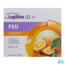 Load image into Gallery viewer, Pku Lophlex Lq 10 Juicy Orange 60x62,5ml