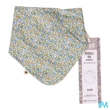 Charger l'image dans la galerie, Bibs Bandana Bib Liberty Ivory&sage