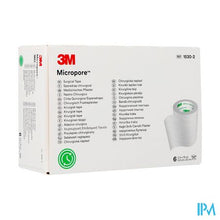 Afbeelding in Gallery-weergave laden, Micropore 3m Hechtpleister 50mmx9,14m Rol 6 1530