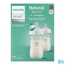 Charger l'image dans la galerie, Philips Avent Natural 3.0 Zuigfles Glas Duo2x240ml