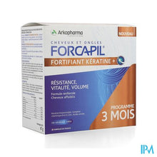 Charger l'image dans la galerie, Forcapil Keratine+ Lot Caps 180