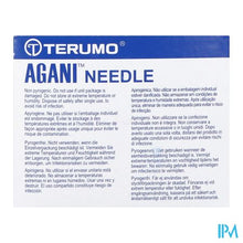 Charger l'image dans la galerie, Terumo Naald Agani 21g 5/8 Rb Groen 100